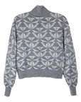 ATLAS MERINO TURTLE NECK PULLOVER in GREYS