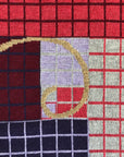 FIBONACCI SCARF IN FUCHSIA BURGUNDY